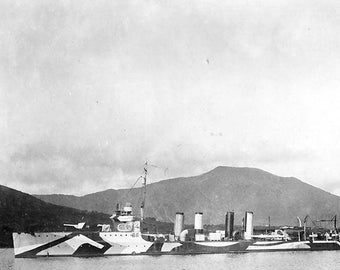 Destroyer Samson (Stalin) 1916 - Wooden Ship Model Assembly Plans: Build Your Own Historic Vessel
