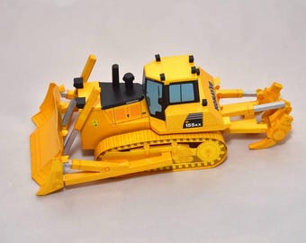 Bulldozer Papercraft Kit – 3D Construction Vehicle Model (PDF Plans)