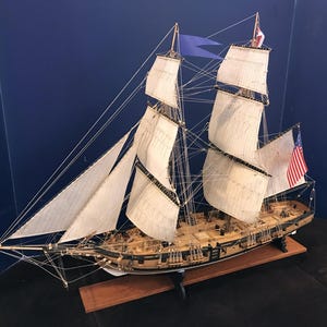 Model Ship Uss Eagle - Etsy
