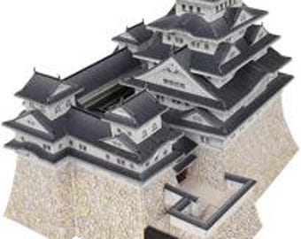Himeji Castle Paper Model Kit | 3D Historical Landmark (PDF Templates)