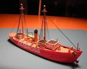Kit di carta per modelli di navi 3D - AMBROSE fai da te (piani PDF)