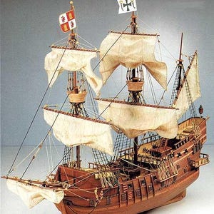 Galleon San Francisco XVI (artesania latina) - Wooden Ship Model Assembly Plans: Build Your Own Historic Vessel