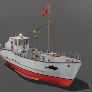 Fishing boat Skulte XX - 1/50 - Wooden Ship Model Plans: Build Your Own Historic Vessel