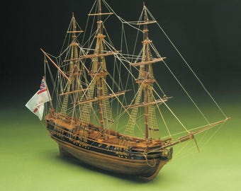 Frigate Hms President 1730 - Wooden Ship Model Assembly Plans- Build Your Own Historic Vessel