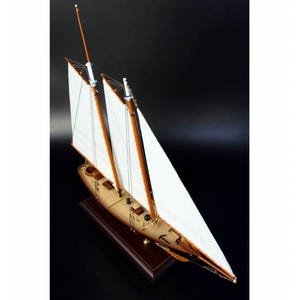 America Schooner 1851- Wooden Ship Model Assembly Plans: Build Your Own Historic Vessel