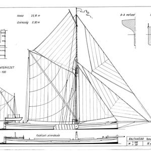 Balthasar - Wooden Ship Model Assembly Plans: Build Your Own Historic Vessel