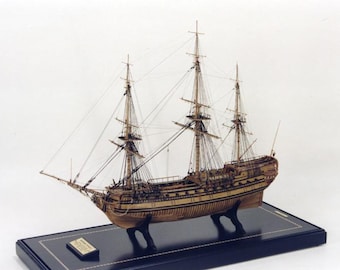 BonHomme Richard 1779- Wooden Ship Model Assembly Plans: Build Your Own Historic Vessel