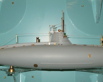 a_5  submarine - Wooden Ship Model Assembly Plans: Build Your Own Historic Vessel