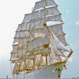 Barque Sedov 1921 -ship plan -Wooden Ship Model Assembly Plans: Build Your Own Historic Vessel