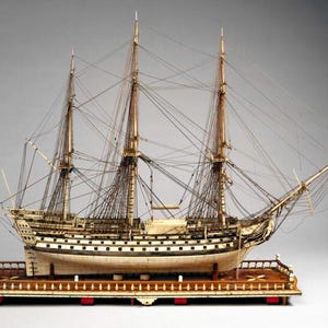 1strate ship Paris 1849 Ancre- DIY Wooden Ship Model Plans: Detailed Blueprints for Ship Enthusiasts