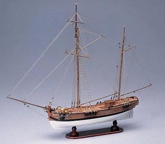 Albion XVIII Ship Model Plans - DIY Wooden Vessel (Digital Files)