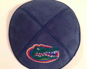 Custom Logo Embroidered Yarmulke Kippah