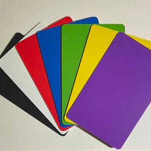 Badge d'identification pour marqueur radiographique, carte en plastique dur PVC