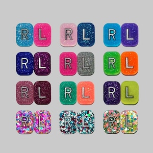 Glitter x-ray markers