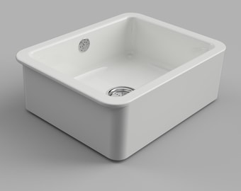 Kitchen sink. (based on ikea Havsen sink) CAD block