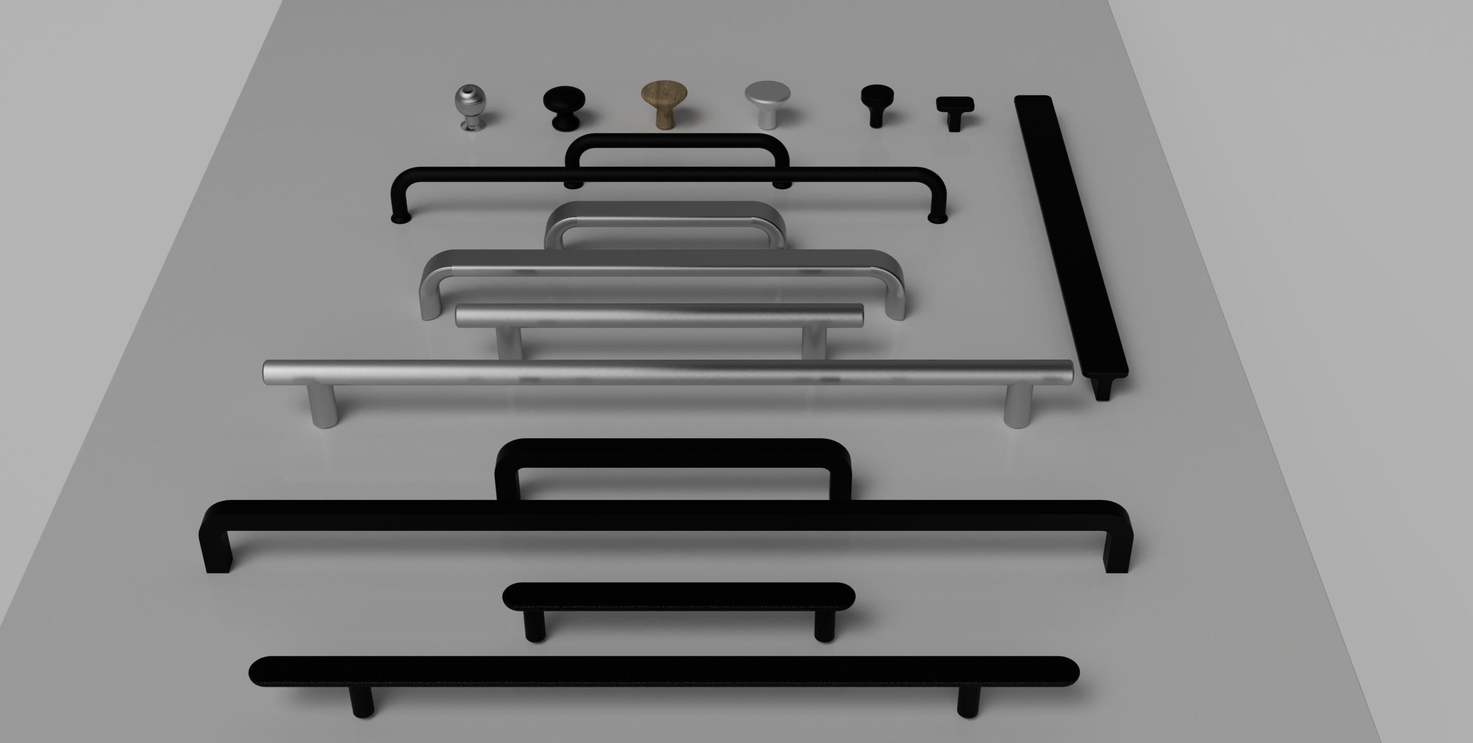 IKEA Door Handles Kitchen Door Handle Cad Models Etsy