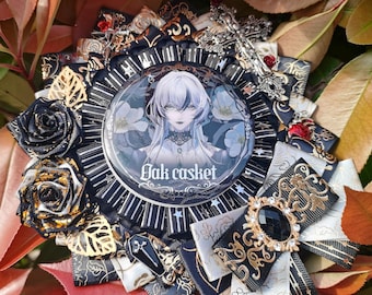 Ribbon Rosette, Award Ribbon,Badge Display, ita Bag Accessories, Wedding or Birthday Gift