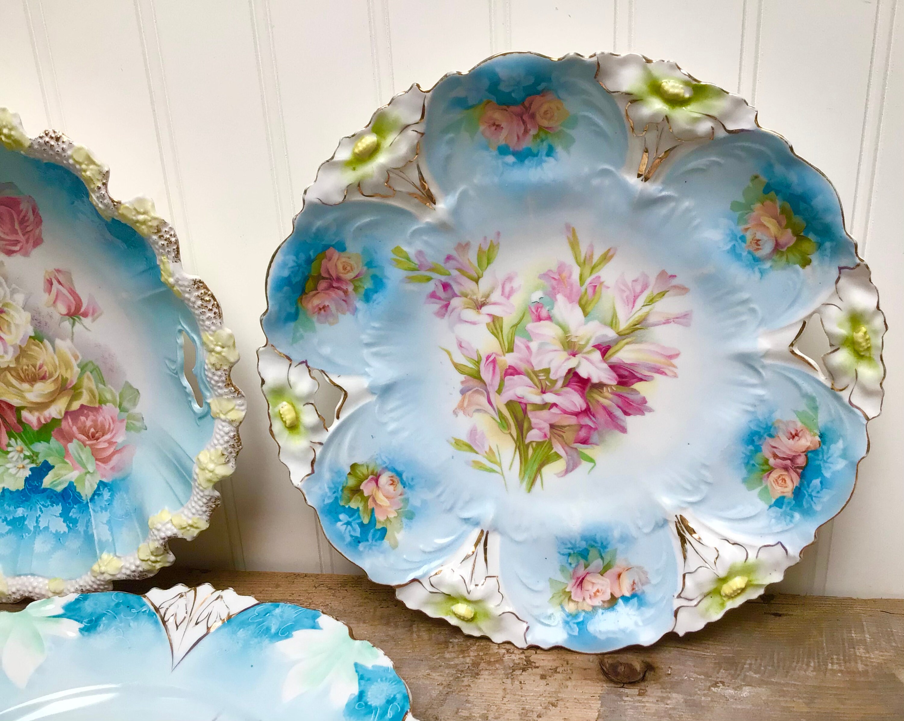 Stunning Prussian Antique Collectible Plate Etsy UK