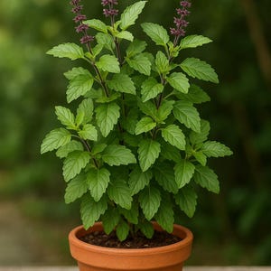 Tulsi Holy Basil, Ocimum sanktum heirloom herb seeds, Combined shipping
