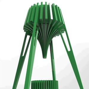 STL planter, cactus pot stl, planter stl, 3d print file, planter 3d file, cacti pot stl