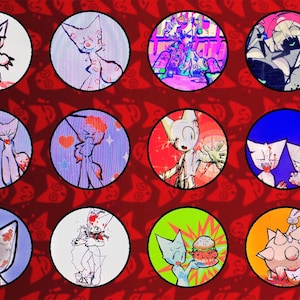 PREORDER Femtanyl 2.25 inch Pinback Buttons (Hand Made)
