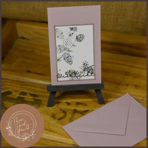 Feliz Navidad | Mapa | Floral | Navidad | azul | conos