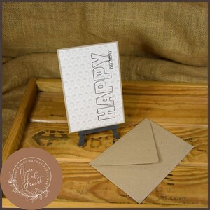 Joyeux anniversaire | Carte postale | fraise