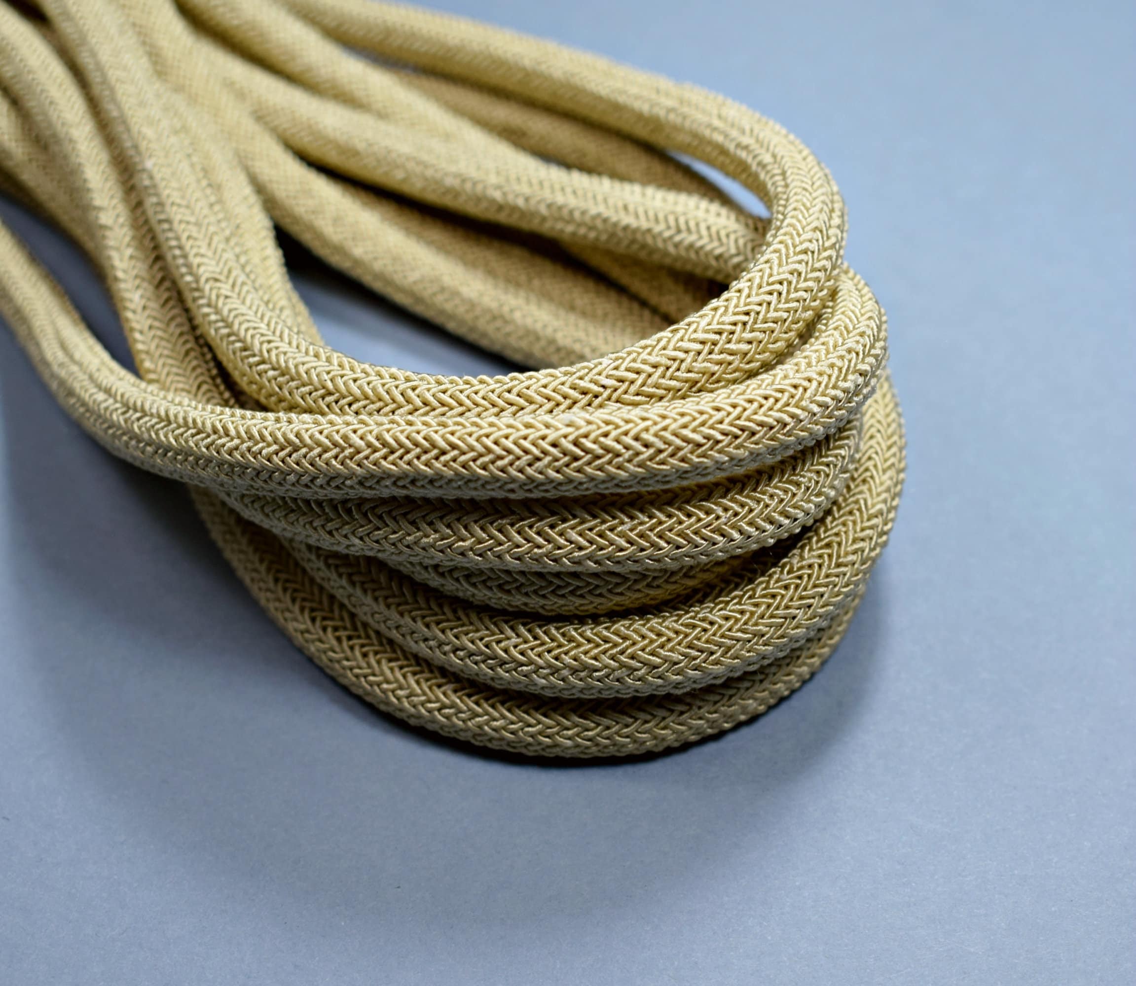 Braided Twisted Silk Ropes 8mm Diameter Soft Solid Braided Twisted Ropes  Decorative Twisted Satin Shiny Cord Rope for All Purpose and DIY Craft
