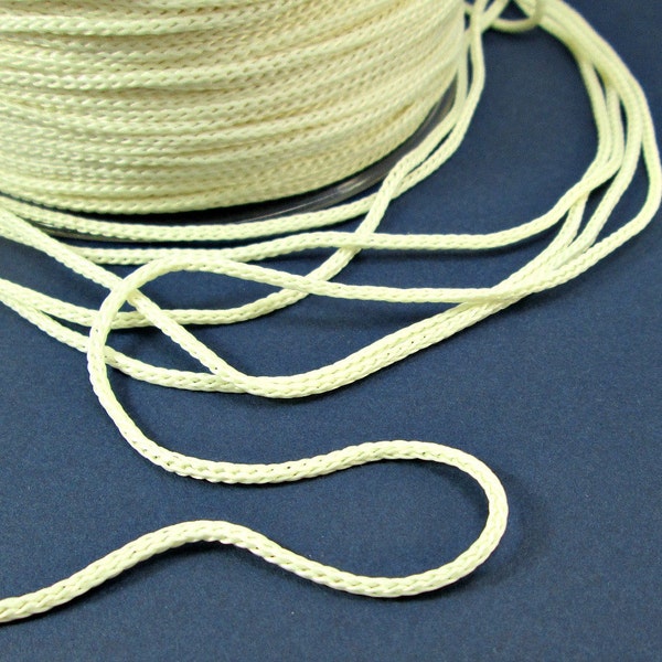 Off white polypropylene cord, off white macrame yarn, off white crochet cord, off white crochet yarn, 20m