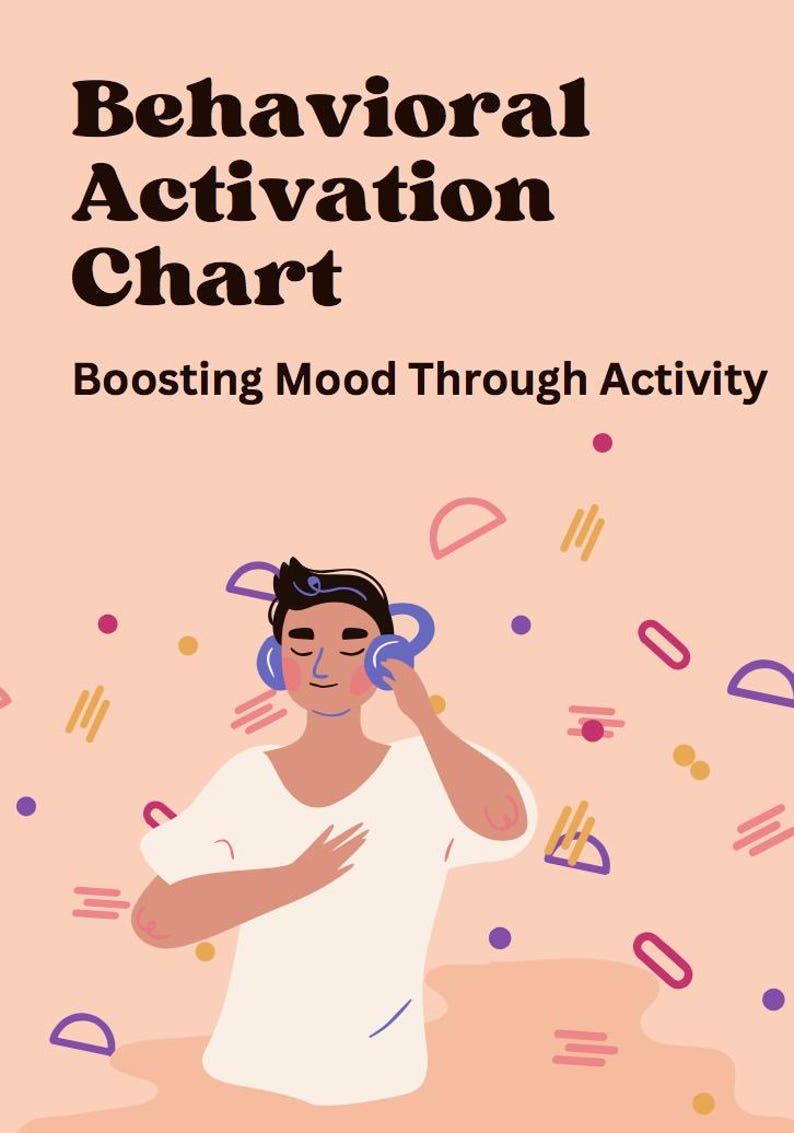 Behavioral Activation Chart - Etsy