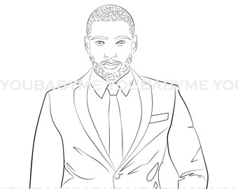 Suit coloring page, black boy coloring page, coloring page, African American coloring page, color sheet