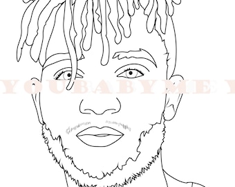 Young man with dreads coloring page, black boy coloring page, coloring page, African American coloring page, color sheet