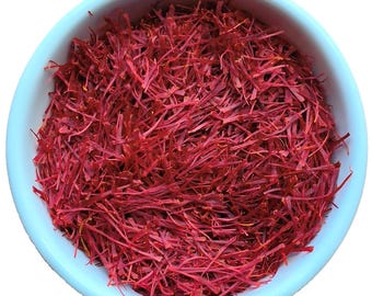 Premium Organic Saffron Spice, Red Stigmas (3 Grams) From Our Garden