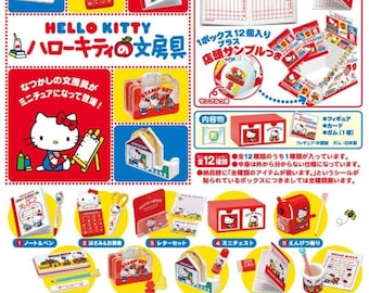 Re-ment Hello Kitty Stationery Dollhouse miniature