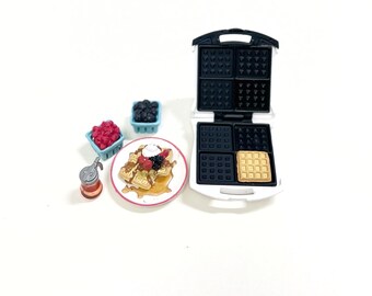 Re-ment Fun meals Waffle Dollhouse miniature