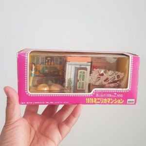 1970 Licca chan mini mansion re produce Dollhouse miniature