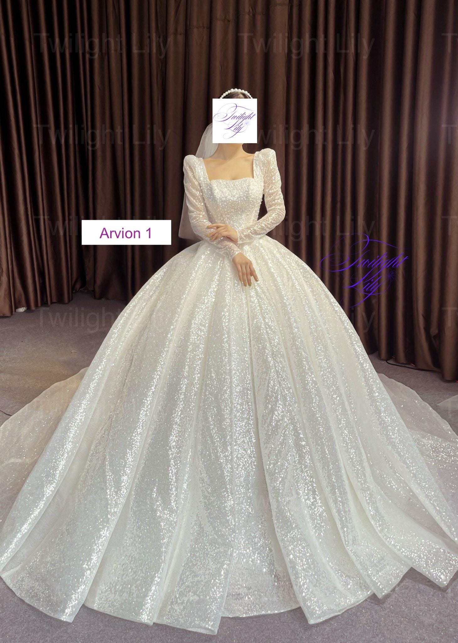 plus size glitter wedding dress Martina Liana 1483 - Bridal Size 20