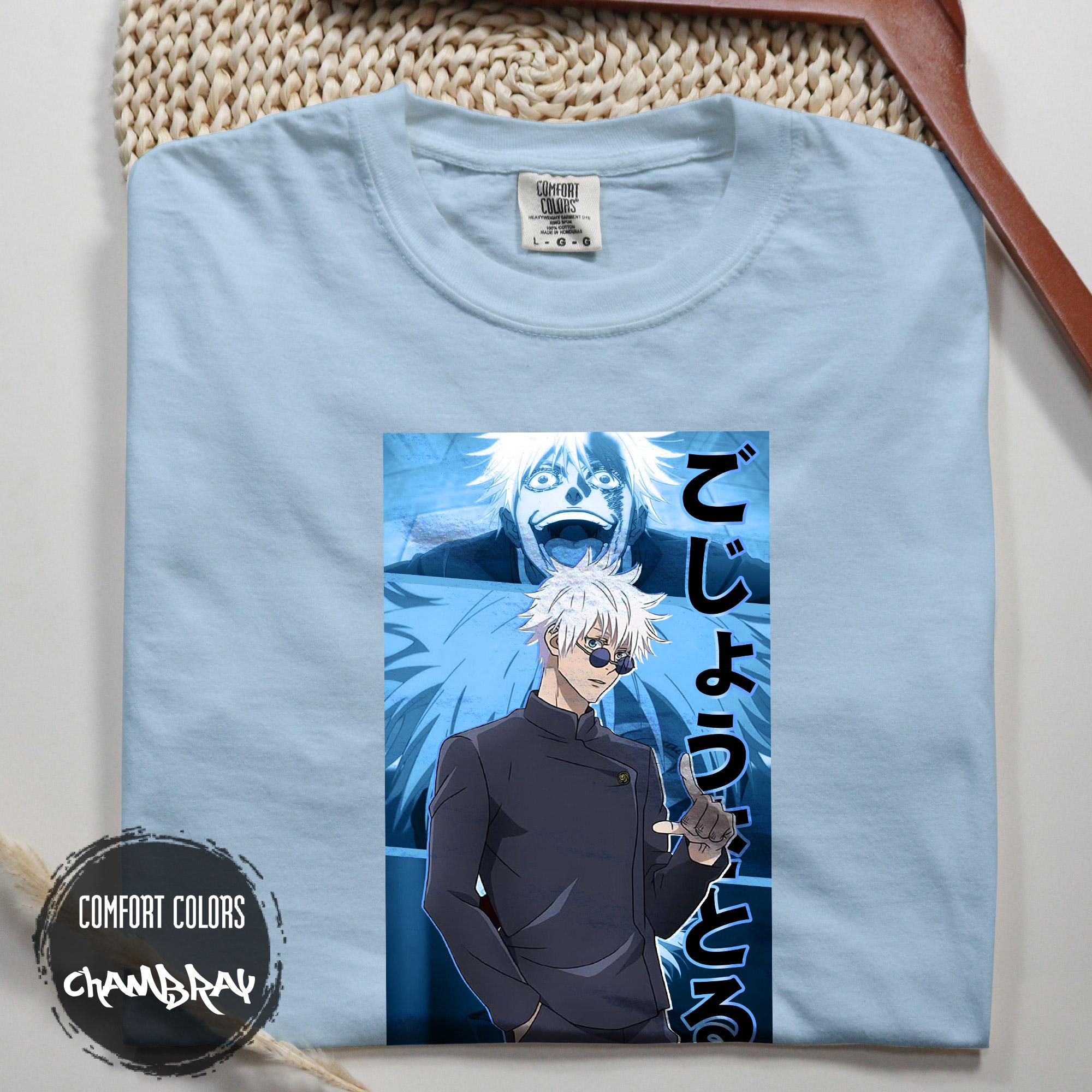 Gojo Satoru Comfort Colors T-Shirt – Jujutsu Kaisen Anime Shirt