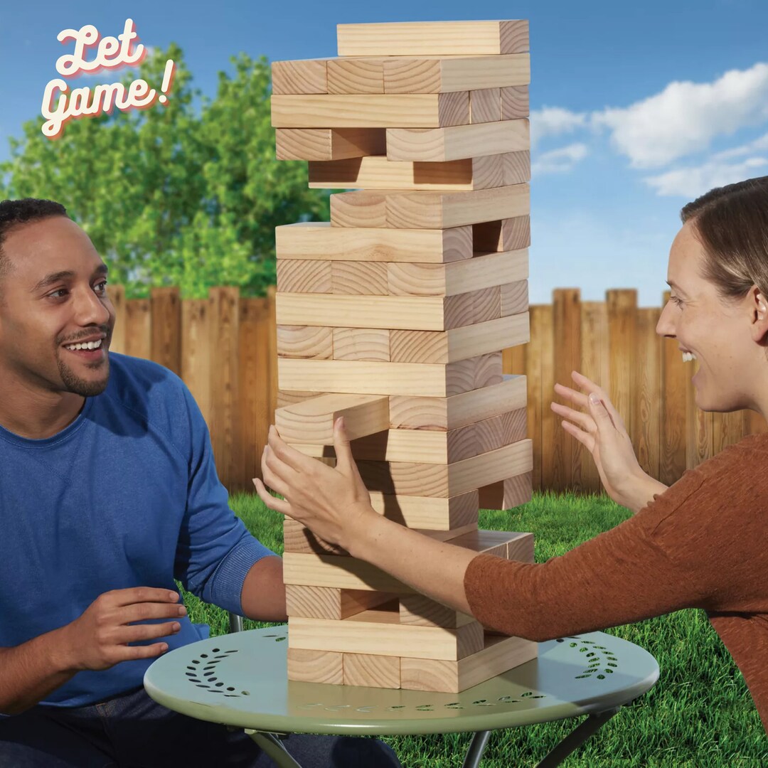 League Stack up Game Giant Tower Game Relaxing Game Family Etsy