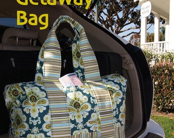 PDF Getaway Bag Purse SEWING PATTERN