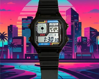 Casio AE-21W Watch Module 809 Vintage Twin Graph II 2 AE-20W