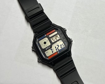 Casio AE-20W Twin-graph Reloj Módulo 588 Twin Graph Ana Digi Casio AE-20W Twin-graph Reloj Módulo 588 Twin Graph Ana Digi