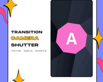 Transición de obturador de cámara con Alpha / Premiere, Final Cut, DaVinci y CapCut