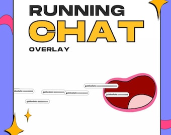 Widget de transmisión personalizado horizontal / Superposición de chat de Niconico (Twitch, OBS, Youtube)