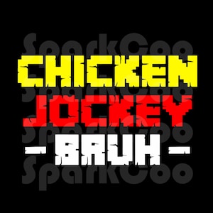 Chicken Game Bruh PNG, Game Character Png, Cute Gaming Png, Gamer Chicken Png, Boy Funny Shirt Png, Funny Riding Chicken Png