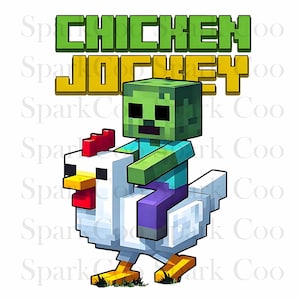 Chicken Game Design Png, Cute Gaming Png, Funny Riding Chicken PngGamer Chicken Png, Game Character Png, Boy Funny Shirt Png