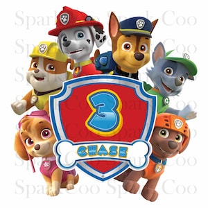 Personalized Birthday PNG, Custom Cartoon Birthday Png, Family Dog Png, Dog Mommy Png, Dog Dad Brother Png, Personalized Gift For Kids
