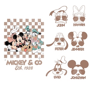 Custom Mouse And Friends Png Bundle, Best Birthday Ever Png, Family Trip 2025, Mouse And Friends, Magical Kingdom, Girl Boy Birthday Shirt