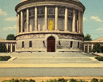 Elk's National War Memorial, Chicago, Illinois IL Vintage Postcard