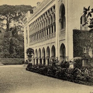 Algeria, Alger - The People's Palace, Palais d'Ete du Gouverneur Algiers Vintage Postcard
